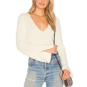 MinkPink vented sweater